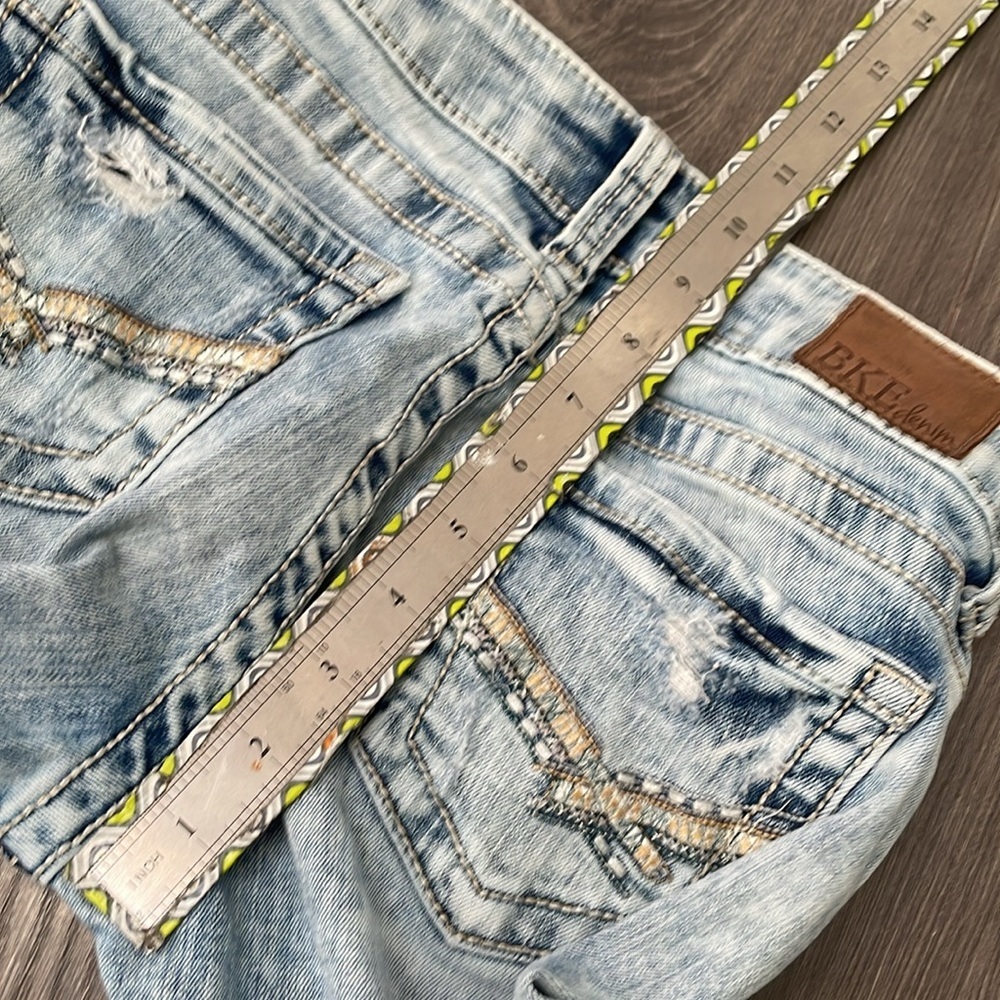 Starlite BKE jeans acid washed straight leg size 24 - Picture 13 of 14